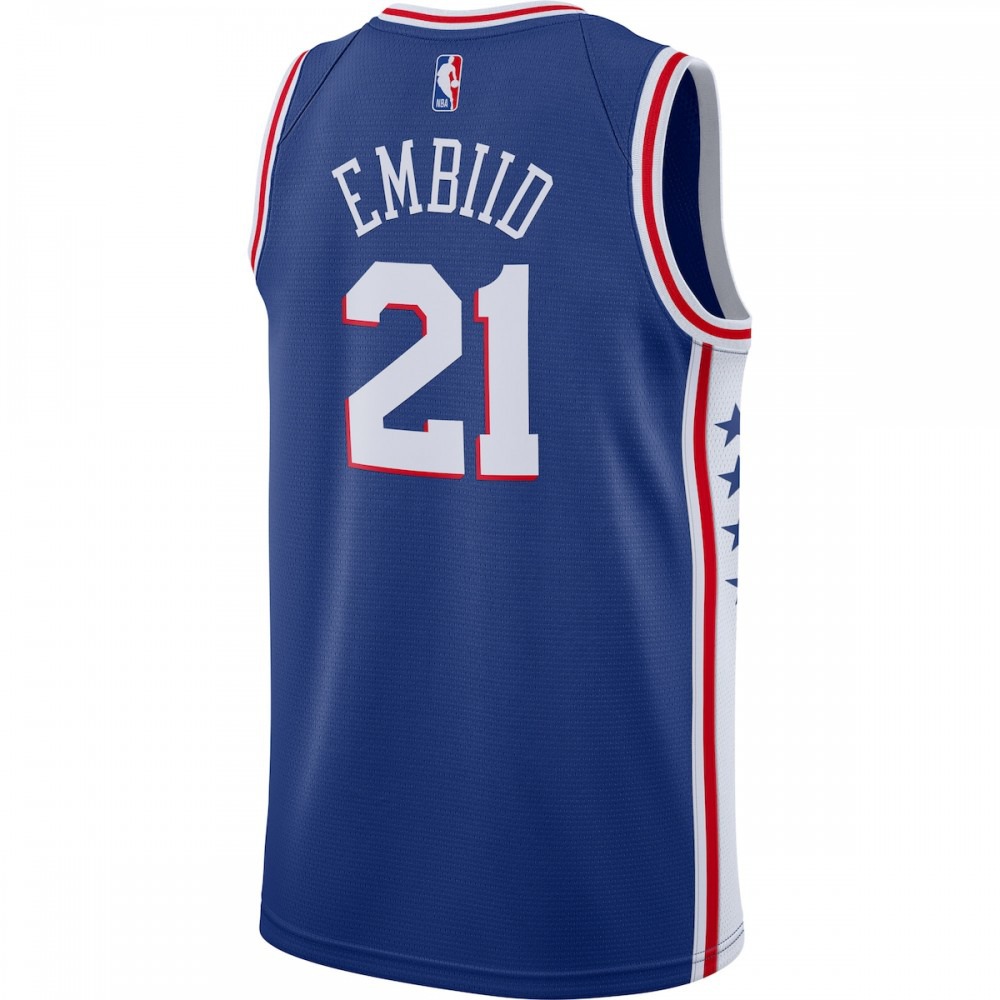 Joel Embiid Philadelphia 76ers 2019/2020 Swingman Jersey - Icon Edition - Royal-Pro Kit Vault | Brand New 26/27 Sports Jerseys